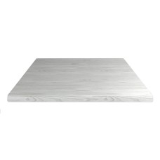 Bordplate 70x70, White wood